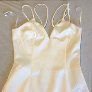 White detailed dress from Guess